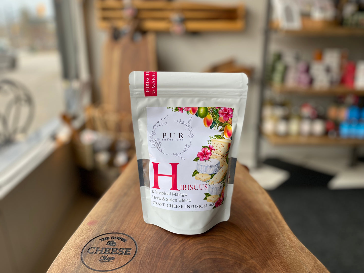 HIBISCUS & MANGO CHEESE INFUSION