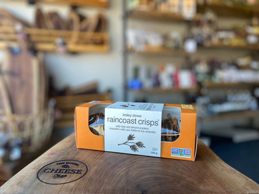 SALTY DATE + ALMOND CRISPS