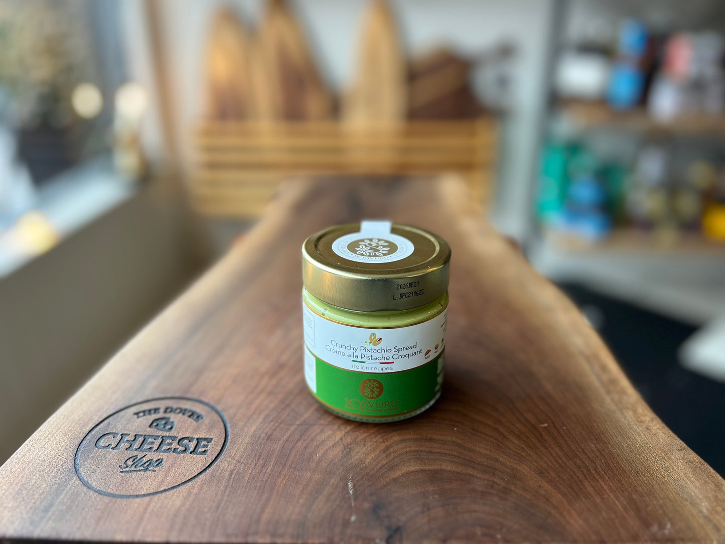 CRUNCHY PISTACHIO SPREAD