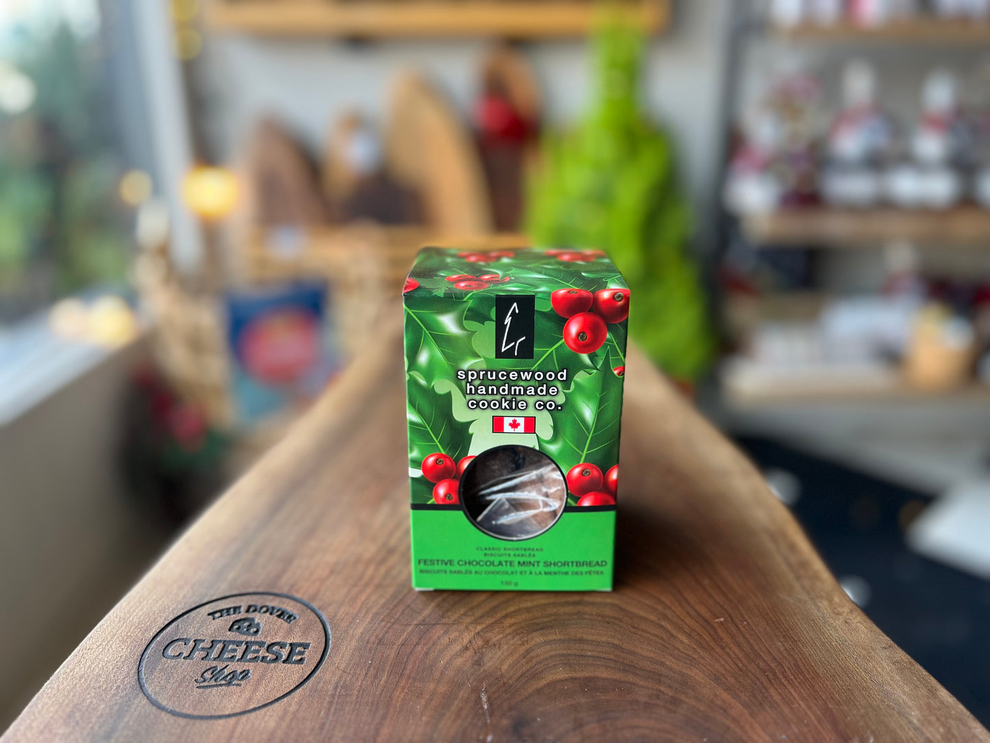 CHOCOLATE MINT SHORTBREAD