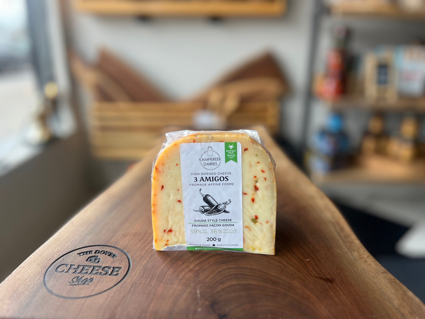 THREE AMIGOS BUFFALO GOUDA
