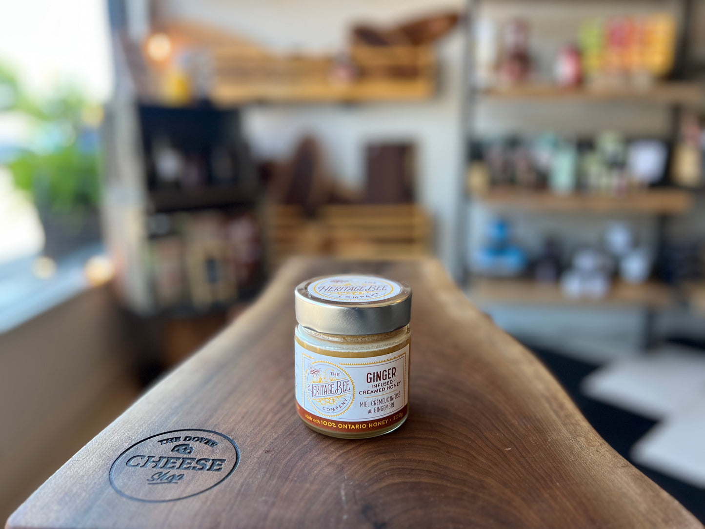 GINGER CREAMED HONEY