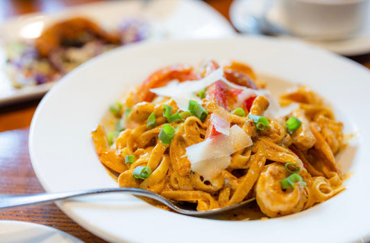 Creamy Goat Cheese Pasta with Sweety Drops