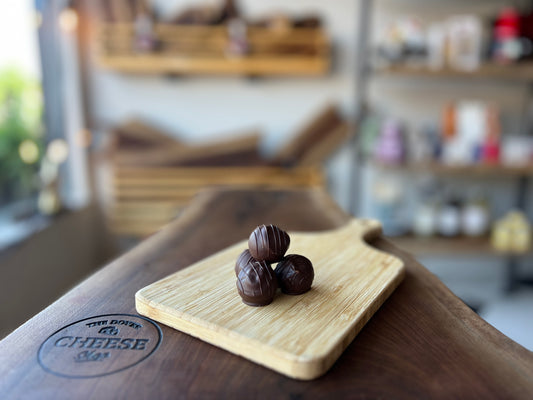 INDIVIDUAL DOUBLE DARK CHOCOLATE TRUFFLE