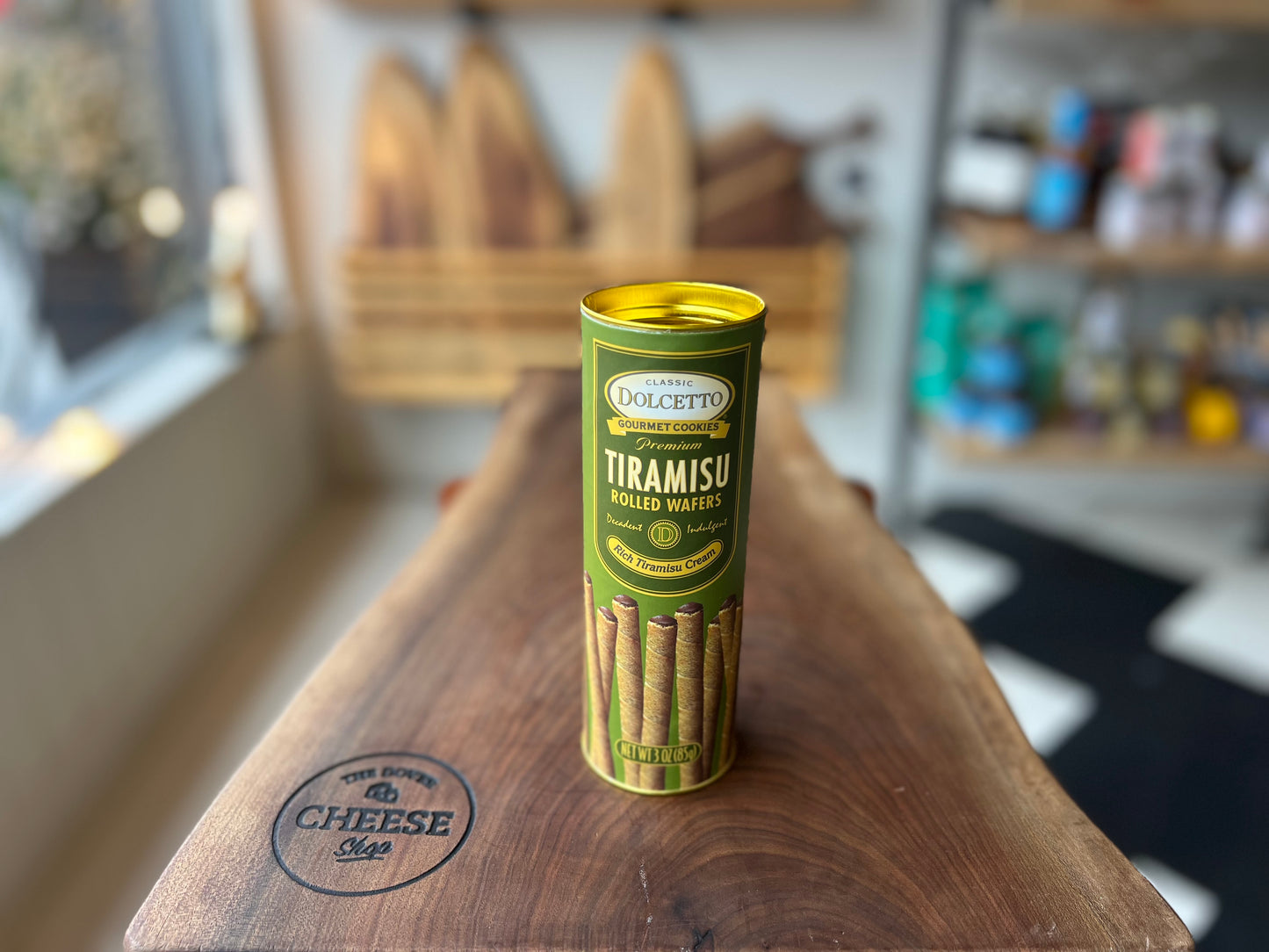 TIRAMISU ROLLED WAFER COOKIE