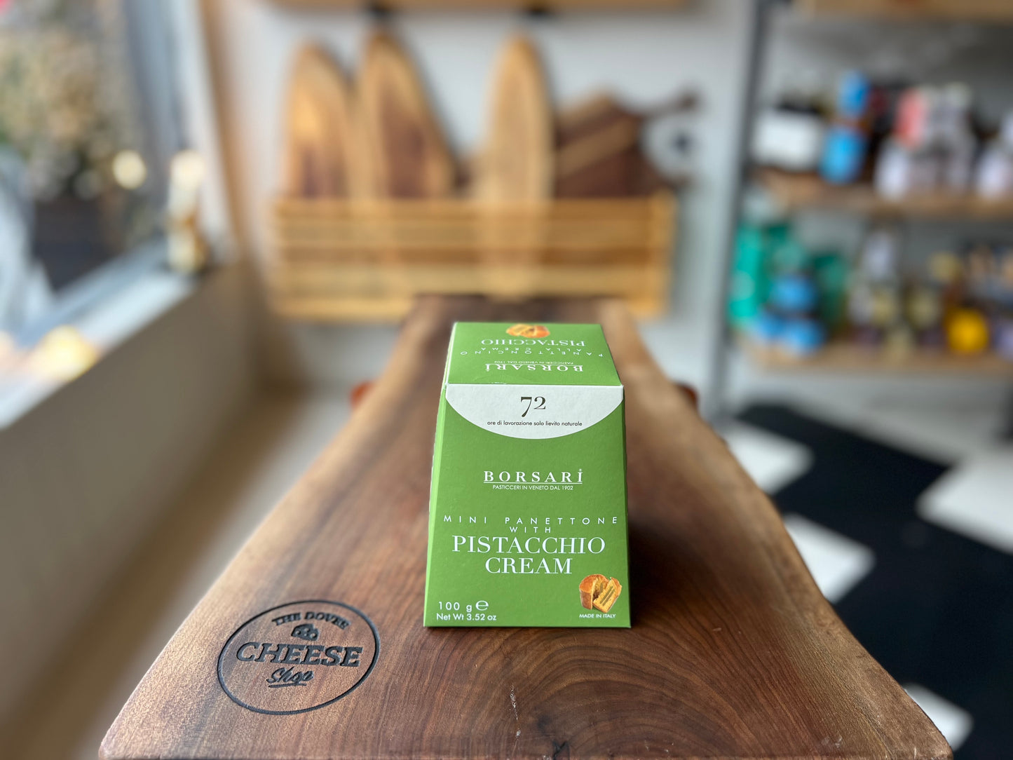 MINI PISTACHIO PANETTONE