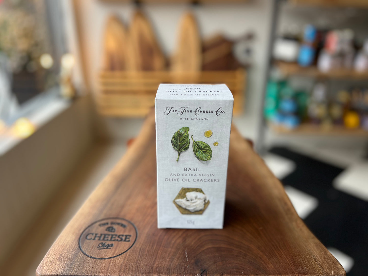 BASIL & OLIVE OIL CRACKERS