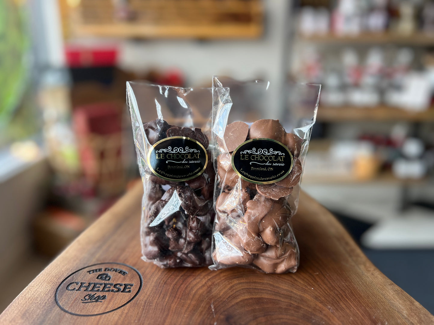 CHOCOLATE COVERED ALMONDS