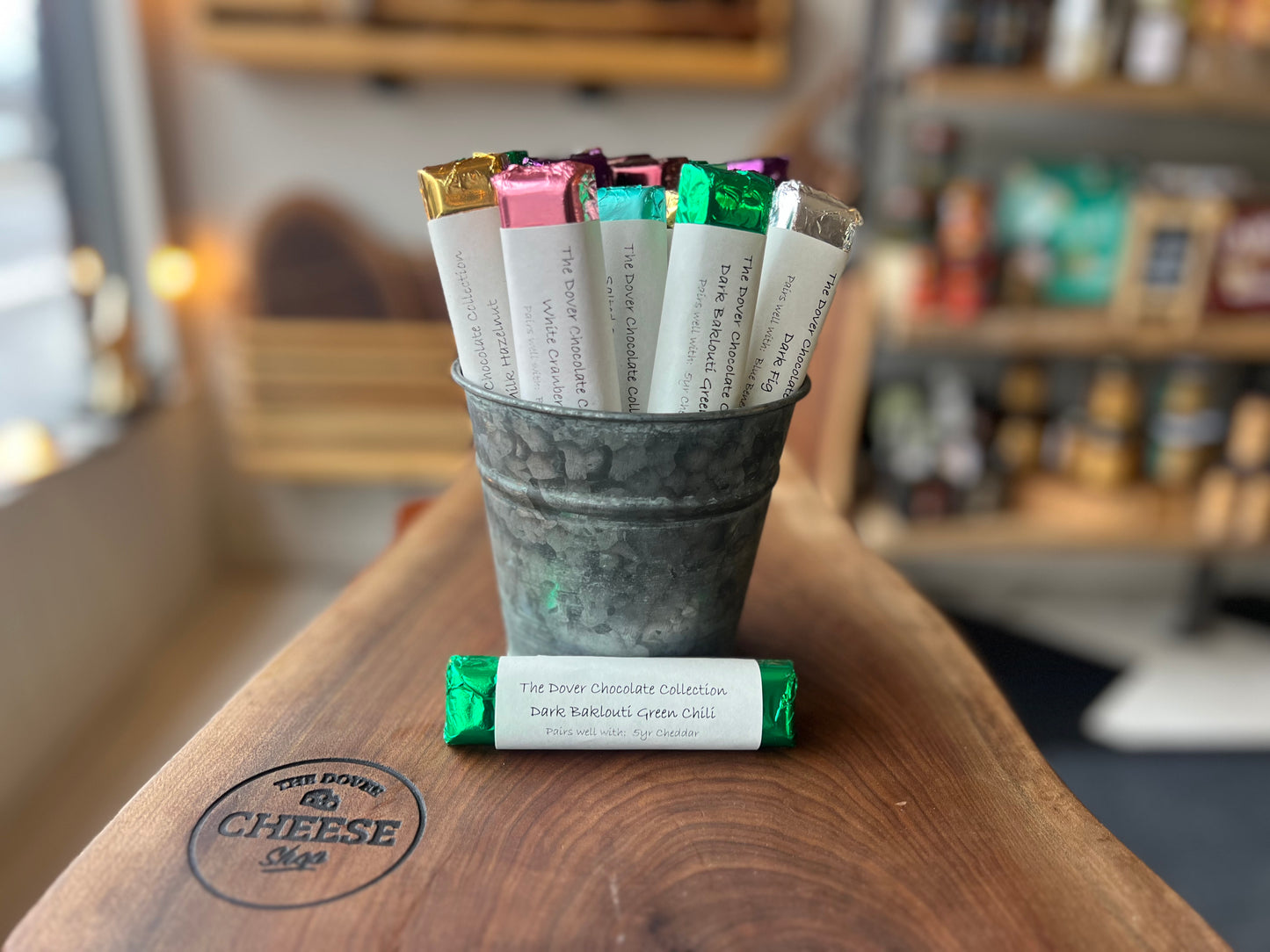 BAKLOUTI GREEN CHILI DARK CHOCOLATE BAR