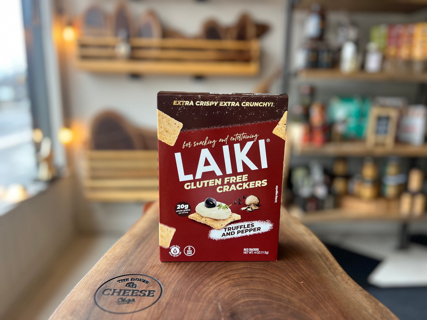 LAIKI TRUFFLE CRISPY RICE CRACKERS