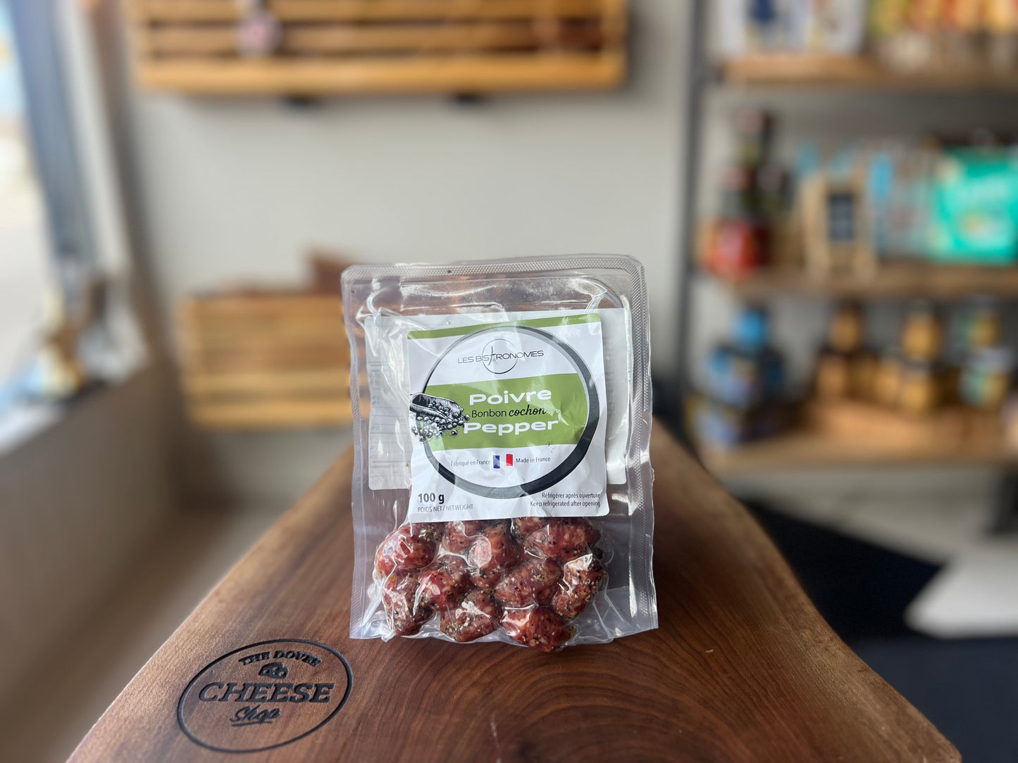 PEPPER DRY CURED SAUSAGE BITES