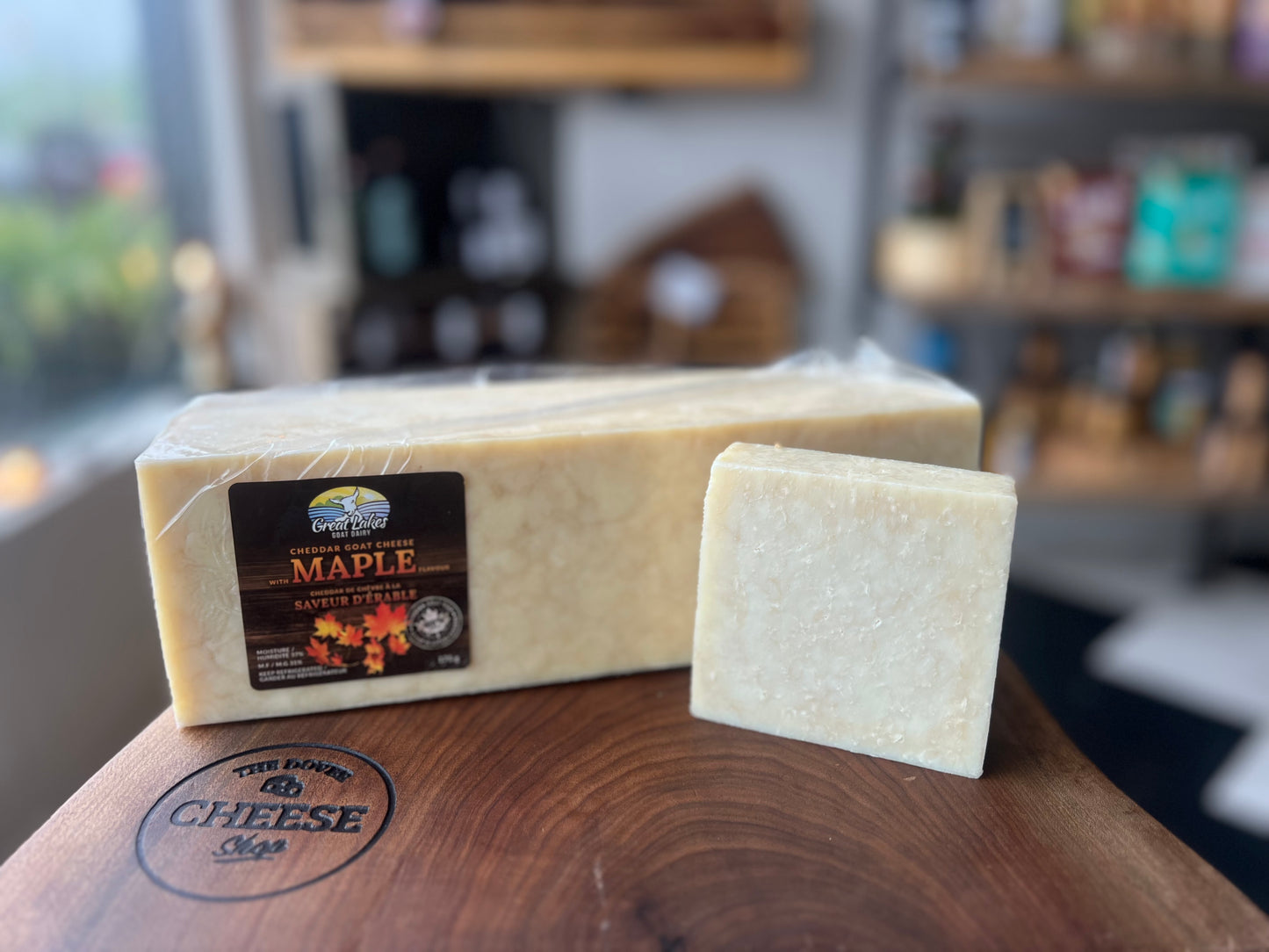 MAPLE SWEET GOAT CHEDDAR