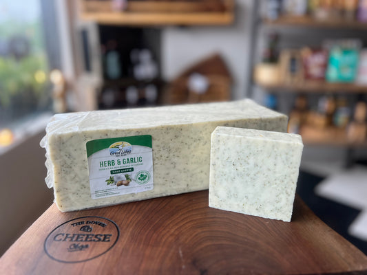 HERB & GARLIC GOAT CHEDDAR