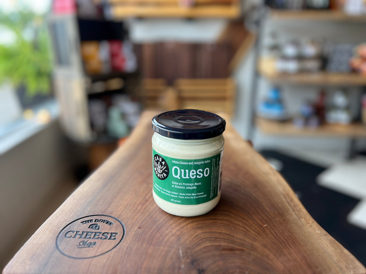 WHITE CHEDDAR & JALAPENO QUESO