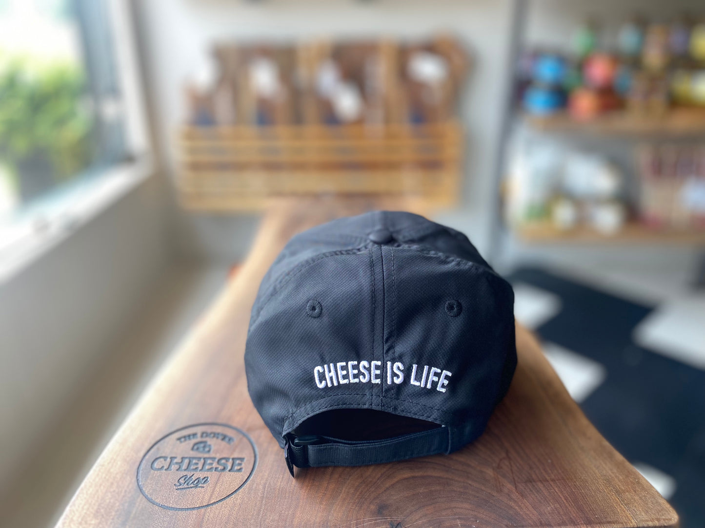 CHEESE IS LIFE HAT